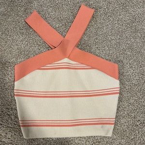 Aritzia Halter Cross Neck